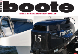 boote 2013 - Sonderdruck für Tohatsu zur 15 PS-Regelung